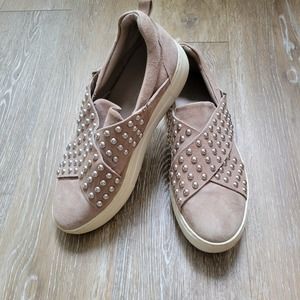 Studded J Slides Platform Sneaker 8